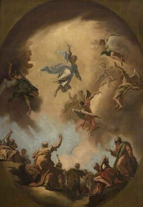 pintura La Ascensión De Cristo - Sebastiano Ricci