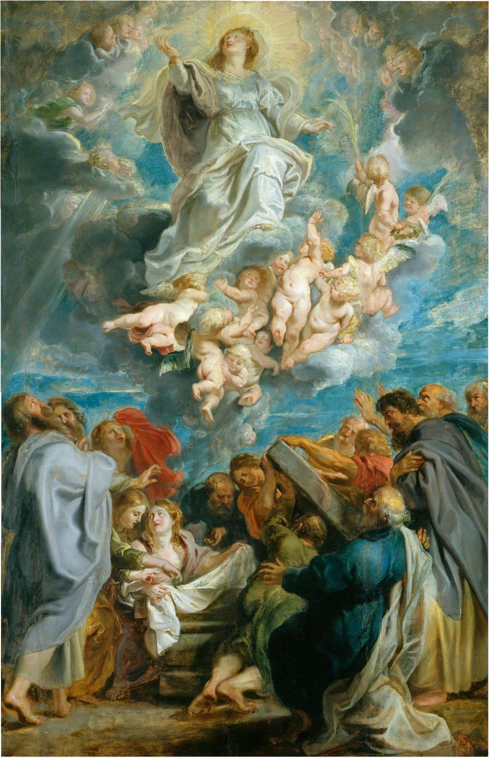pintura La Asunción De La Virgen - Peter Paul Rubens