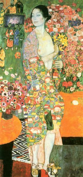 pintura La Bailarina - Gustav Klimt