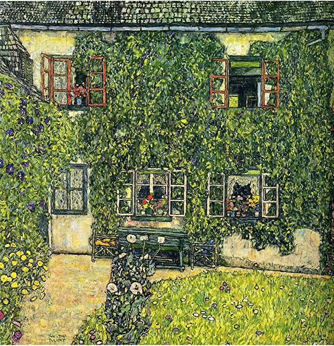 pintura La Casa De Guardaboschi - Gustav Klimt