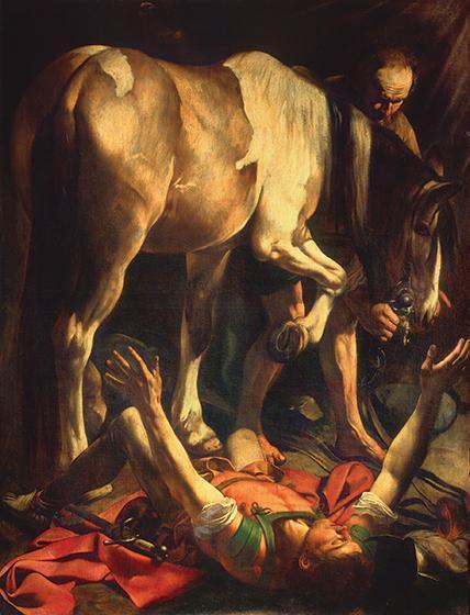 pintura La Conversión De San Pablo - Caravaggio