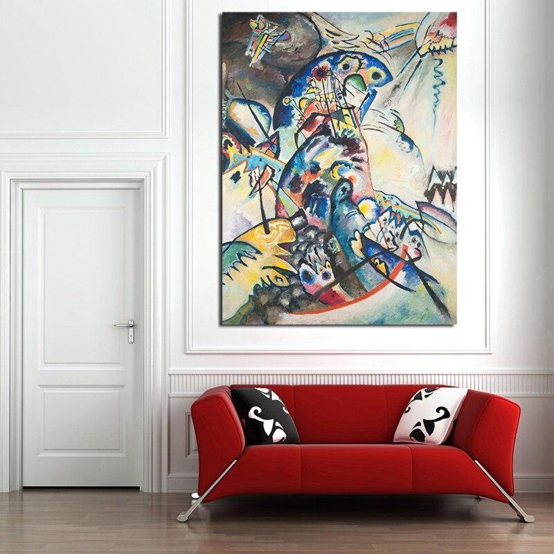 pintura La Cresta Azul - Wassily Kandinsky