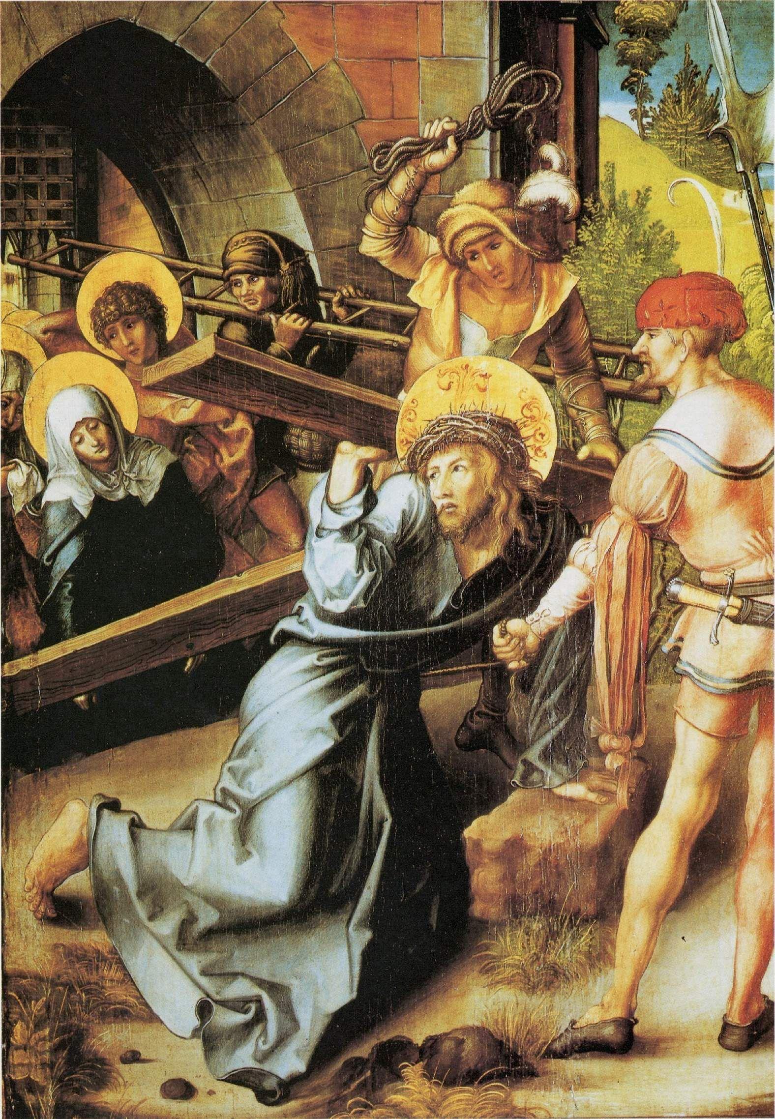 pintura La Cruz - Albrecht Dürer