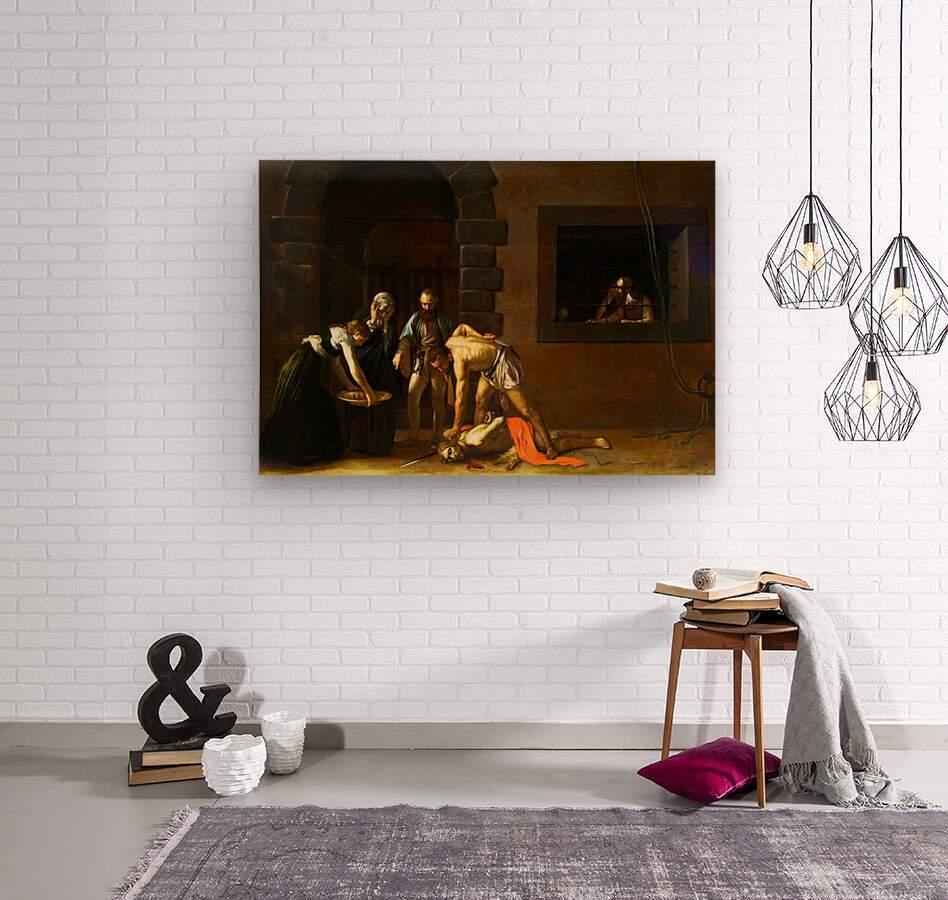 pintura La Decapitación De San Juan Bautista - Caravaggio