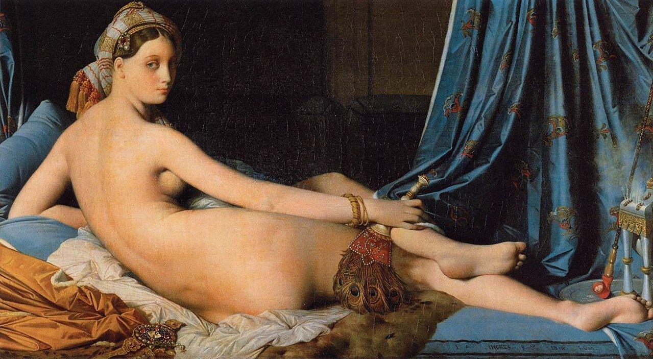 pintura La Gran Odalisca - Dominique Ingres