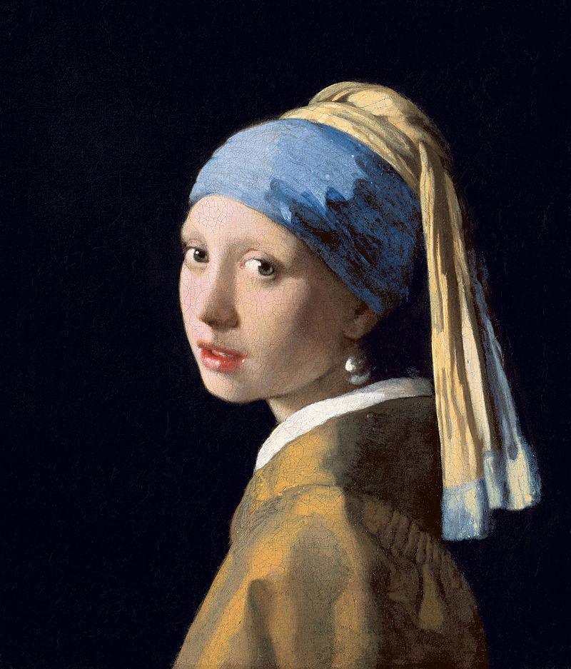 pintura La Joven De La Perla - Johannes Vermeer