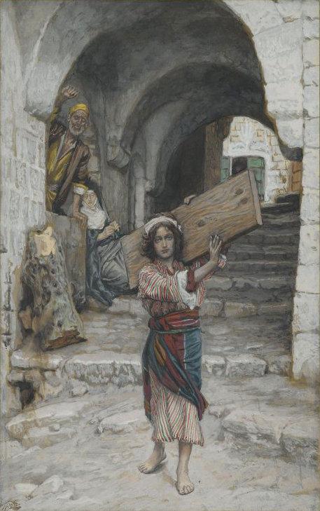 pintura La Juventud De Jesús - James Tissot