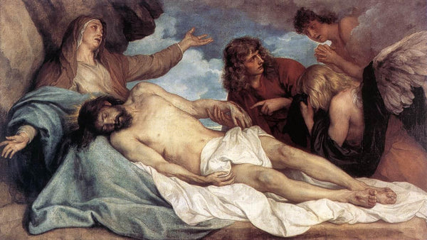 pintura La Lamentación De Cristo - Anthony Van Dyck