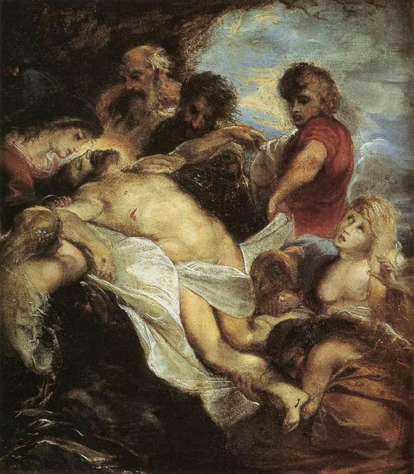 pintura La Lamentación - Peter Paul Rubens