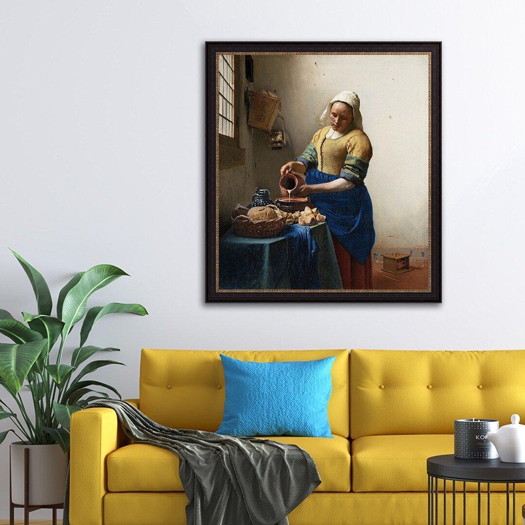 pintura La Lechera - Johannes Vermeer