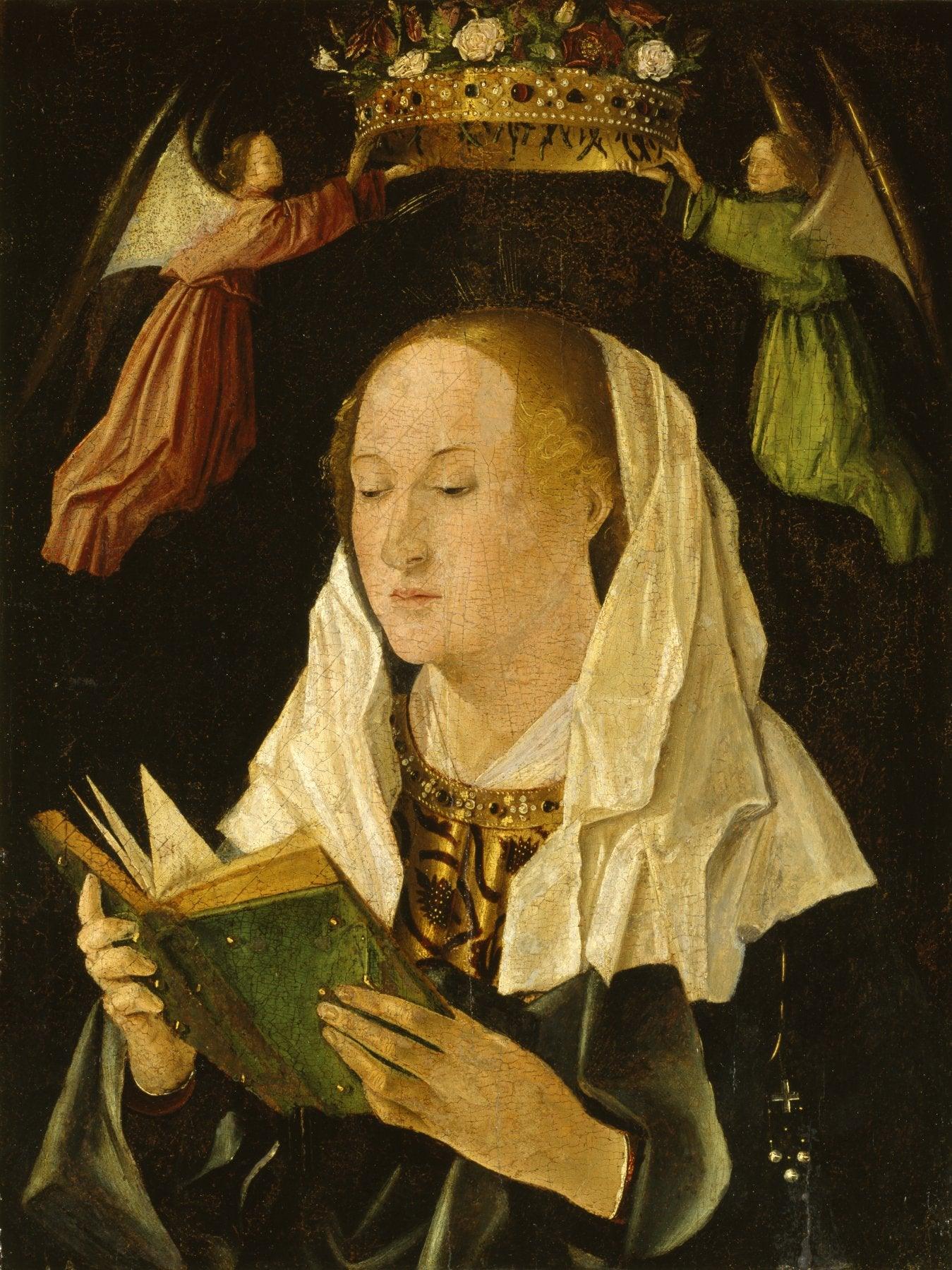 pintura La Lectura De La Virgen María - Antonello Da Messina
