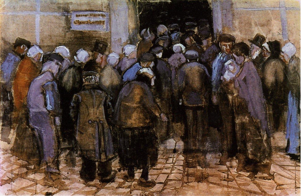 pintura La Lotería Estatal - Vincent Van Gogh
