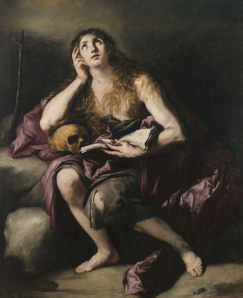 pintura La Magdalena Penitente - Luca Giordano