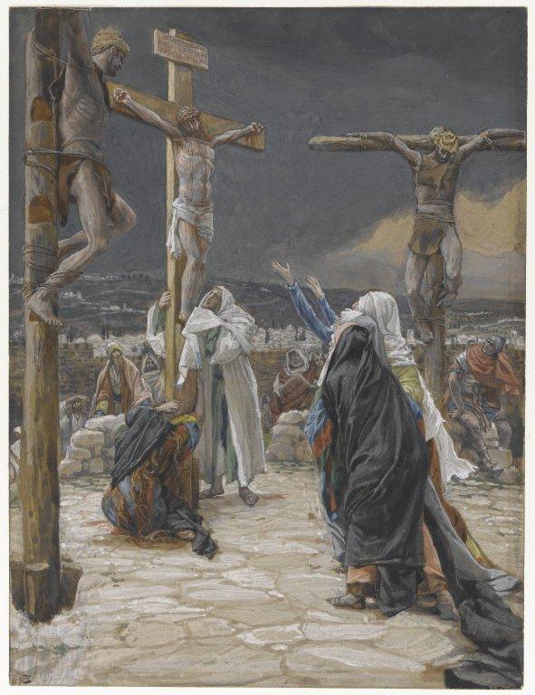 pintura La Muerte De Jesús - James Tissot