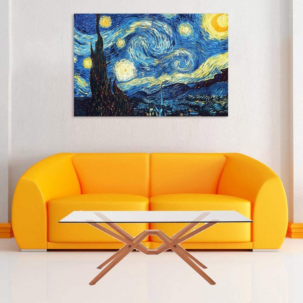 pintura La Noche Estrellada - Vincent Van Gogh