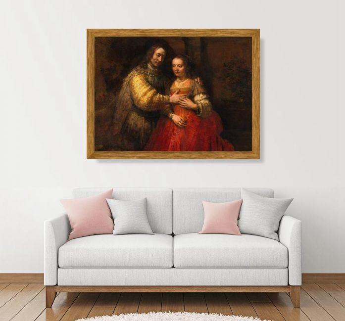pintura La Novia Judía - Rembrandt