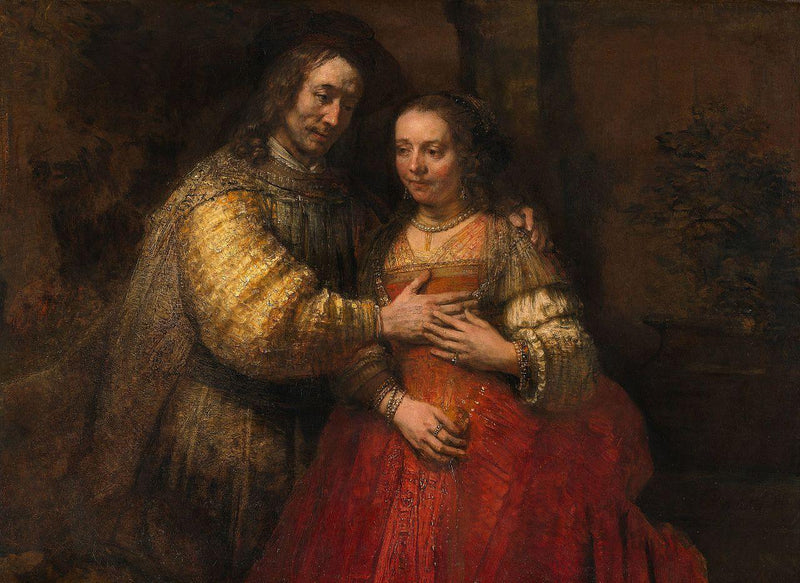 pintura La Novia Judía - Rembrandt