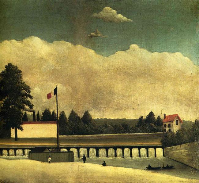 pintura La Presa - Henri Rousseau