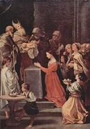 pintura La Purificación De La Virgen - Guido Reni