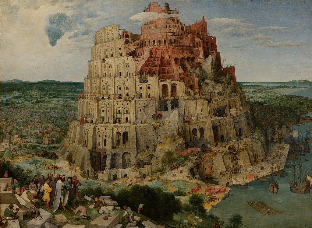 pintura La Torre De Babel - Pieter Bruegel El Viejo