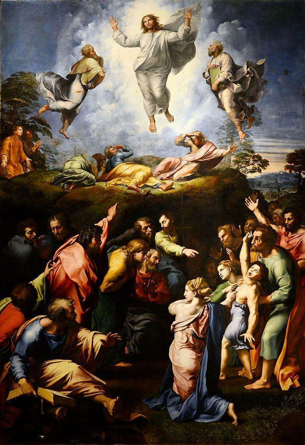 pintura La Transfiguración - Rafael