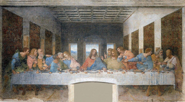 pintura La Última Cena - Leonardo Da Vinci
