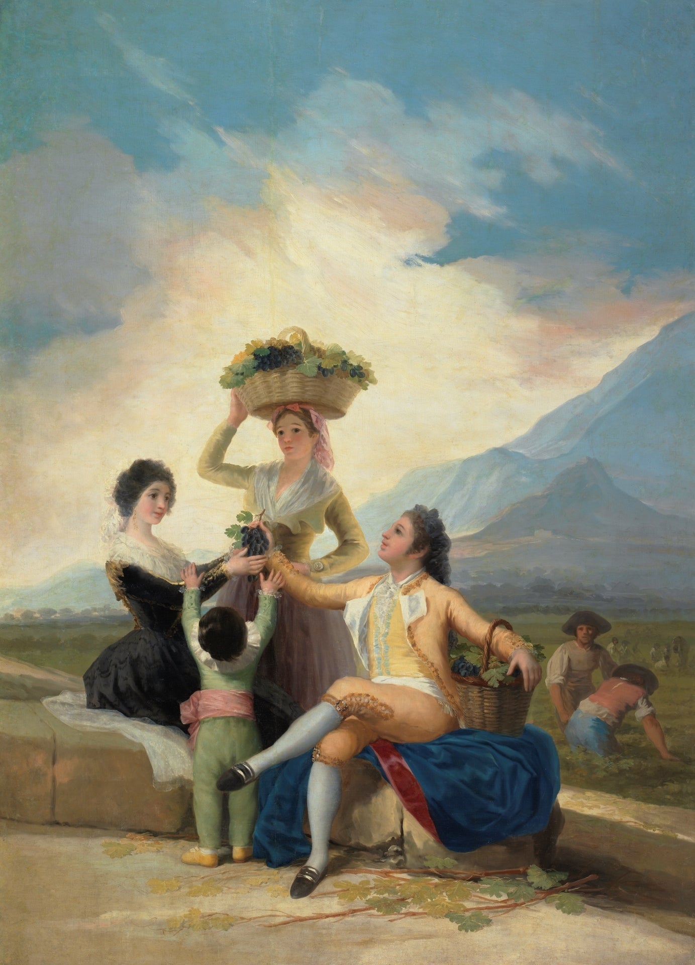 Goya la Trastería- Manualidades - Cuadro realizado con plantillas y pasta  de relieve.bienvenido el otoño.
