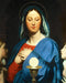 pintura La Virgen De La Hostia - Jean Auguste Dominique Ingres