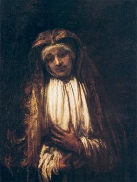 pintura La Virgen Del Dolor - Rembrandt