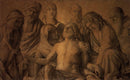 pintura Lamentación sobre Cristo Muerto - Giovanni Bellini