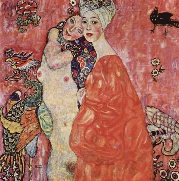 pintura Las Mujeres Amigas - Gustav Klimt