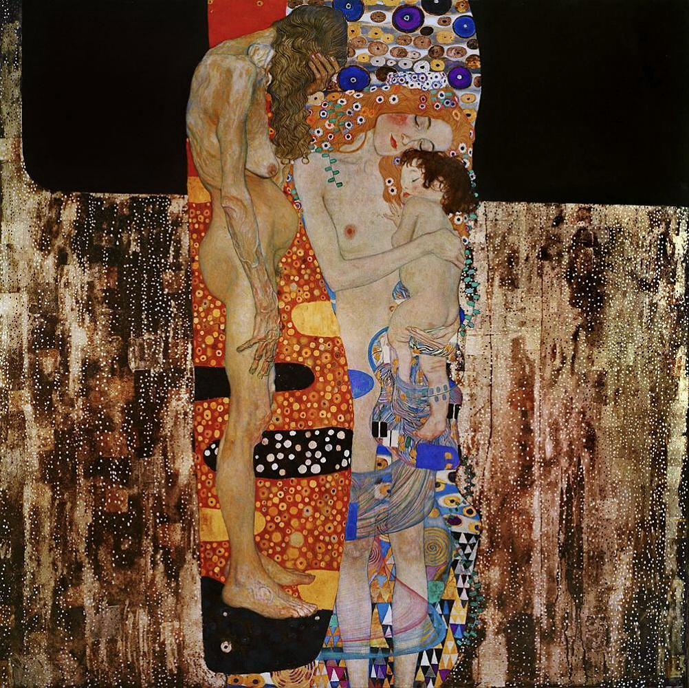 pintura Las Tres Edades De La Mujer - Gustav Klimt