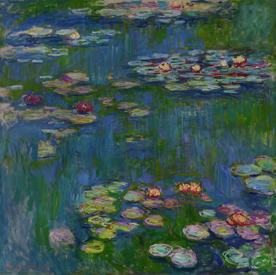 pintura Lirios De Agua (Nenúfares) - Claude Monet