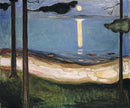 pintura Luz De Luna - Edvard Munch