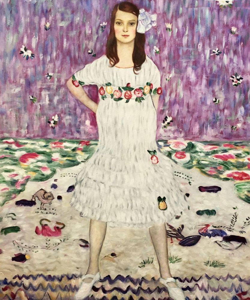 pintura Mada Primavesi - Gustav Klimt