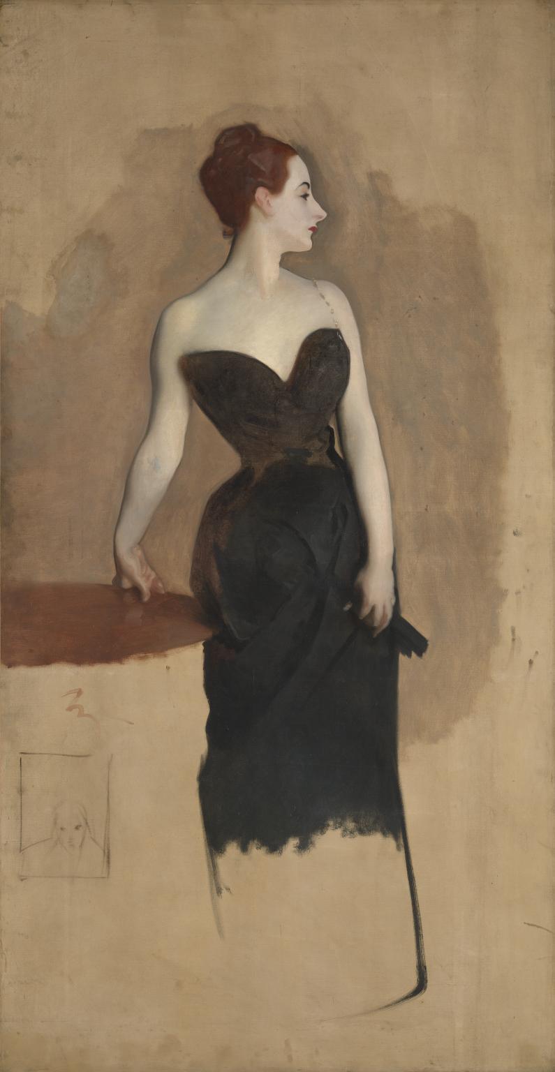 pintura Madam X - John Singer Sargent