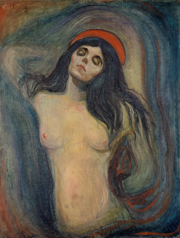 pintura Madonna - Edvard Munch
