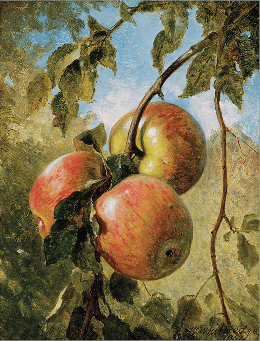 pintura Manzanas - Worthington Whittredge