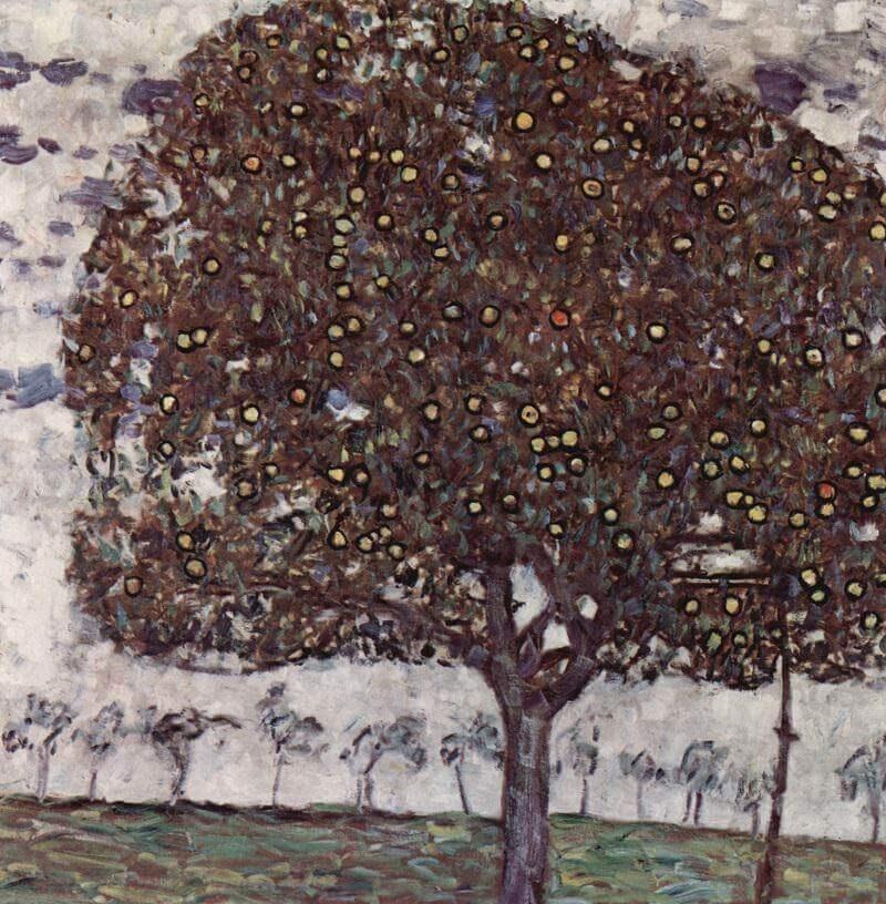 pintura Manzano II - Gustav Klimt