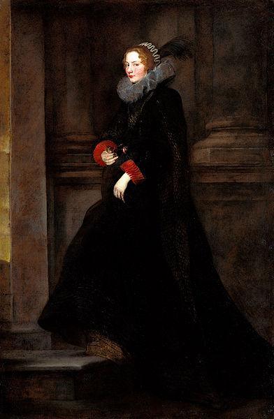 pintura Marchesa Geronima Spinola - Anthony Van Dyck