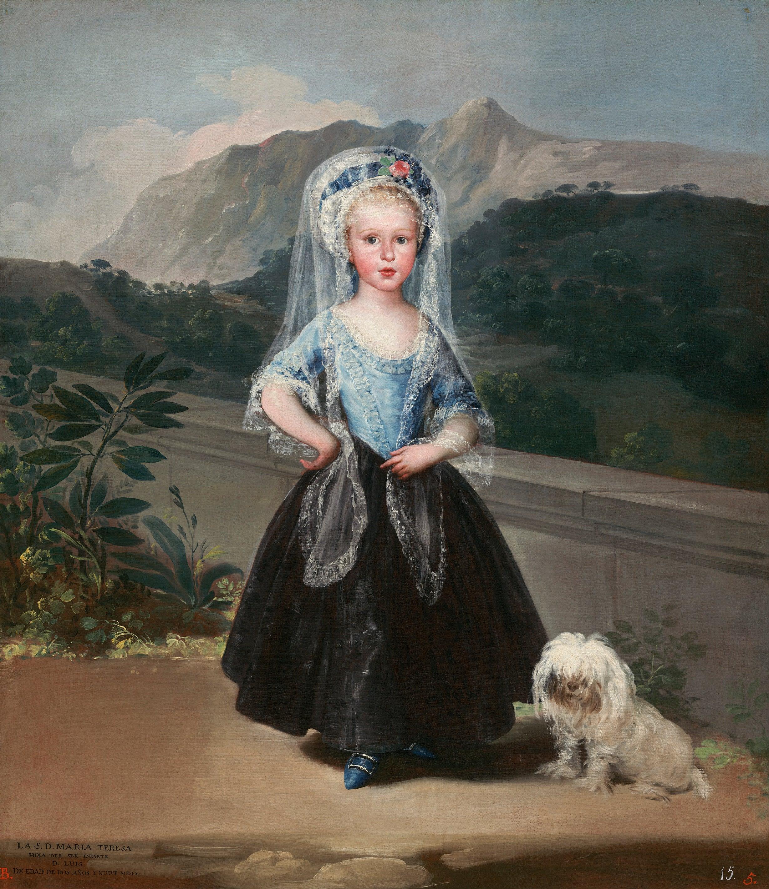 pintura María Teresa de Borbón y Vallabriga, luego Condesa de Chinchón - Francisco Goya