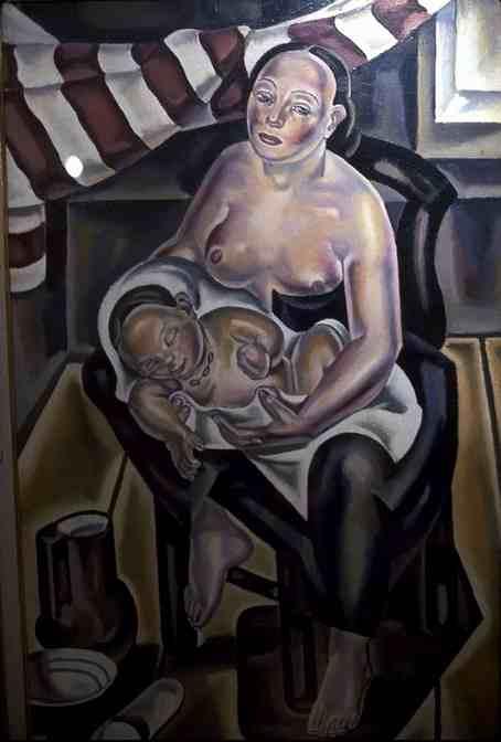 pintura Maternidad - Maria Blanchard