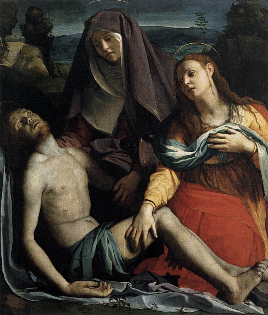 pintura Misericordia - Angelo Bronzino