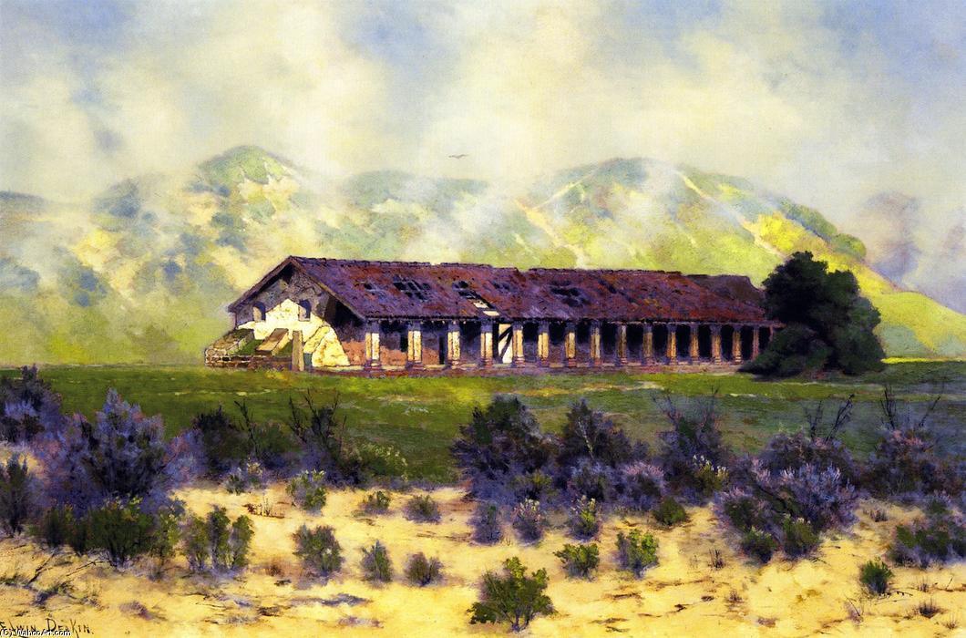 pintura Misión La Purísima Concepción - Edwin Deakin