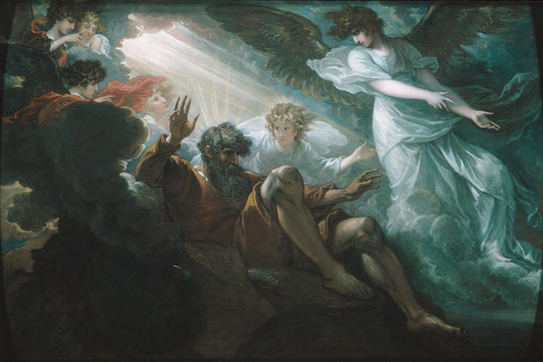 pintura Moisés Mostró La Tierra Prometida - Benjamin West