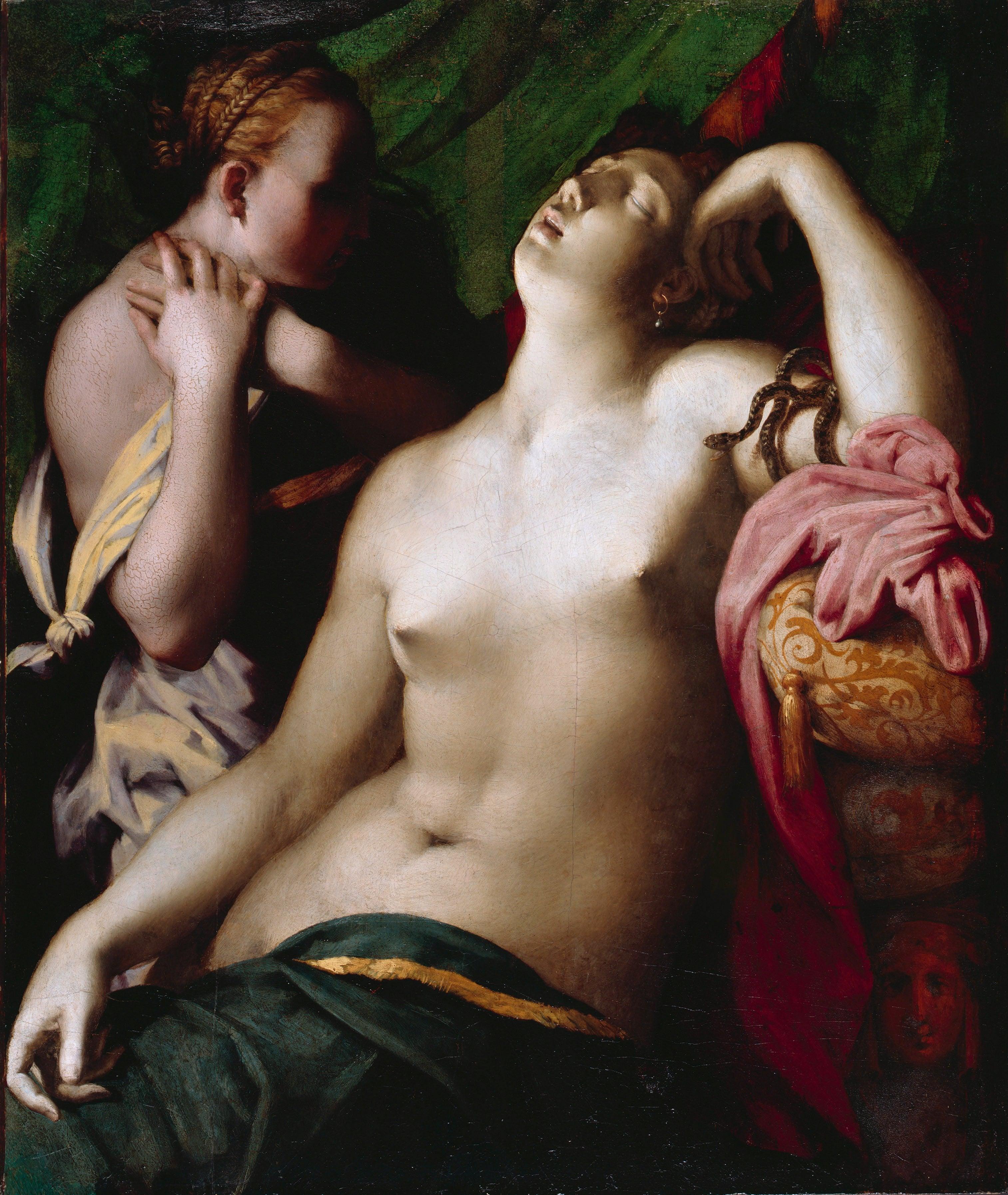 pintura Muerte De Cleopatra - Rosso Fiorentino