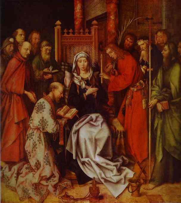 pintura Muerte De La Virgen - Hans Holbein El Joven