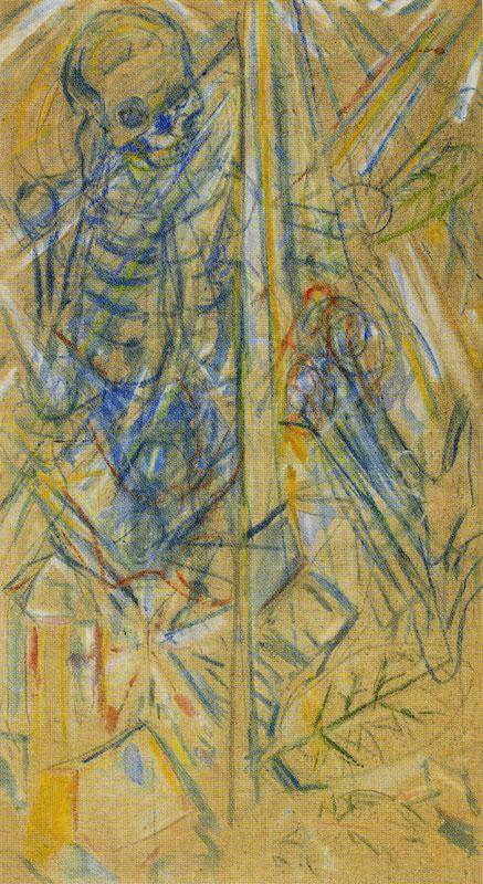 pintura Muerte Y Cristalización - Edvard Munch