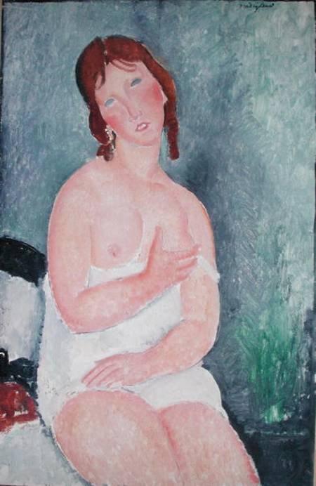 pintura Mujer Joven En Una Camisa, La Pequeña Lechera - Amedeo Modigliani