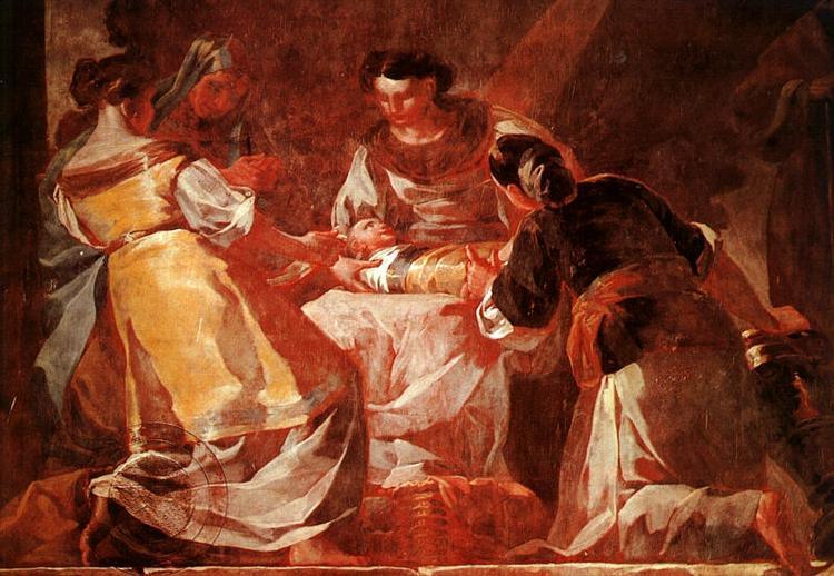pintura Nacimiento De La Virgen - Francisco Goya